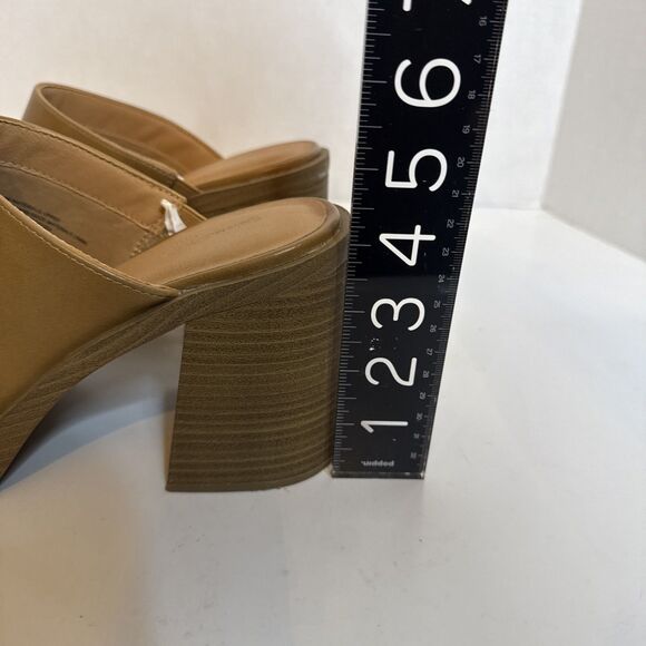 Universal Thread 9.5 Chunky Platform Mules Festival Y2K Boho Indie Slip‎ On - Picture 8 of 10